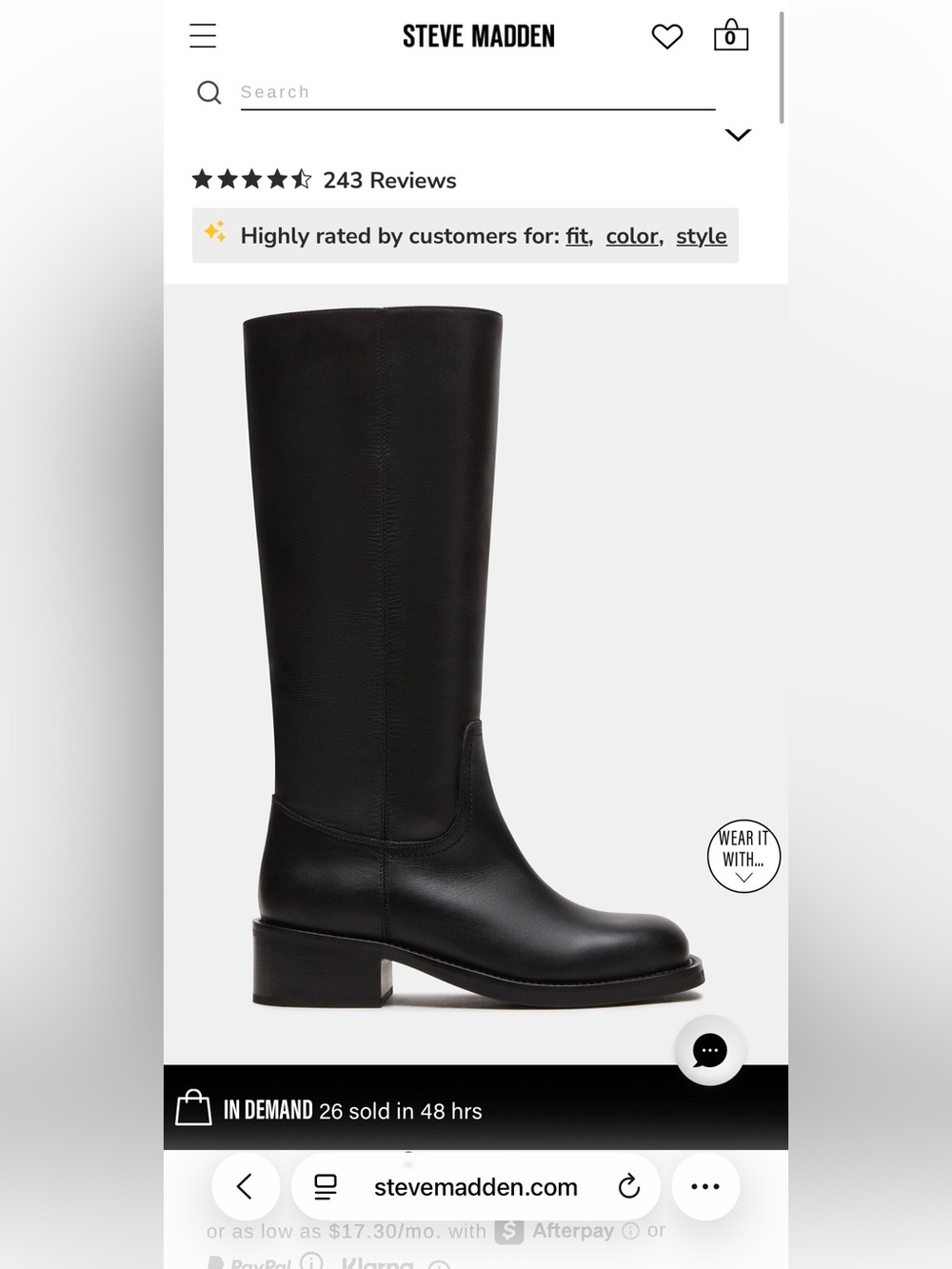 Steve Madden RIGGS